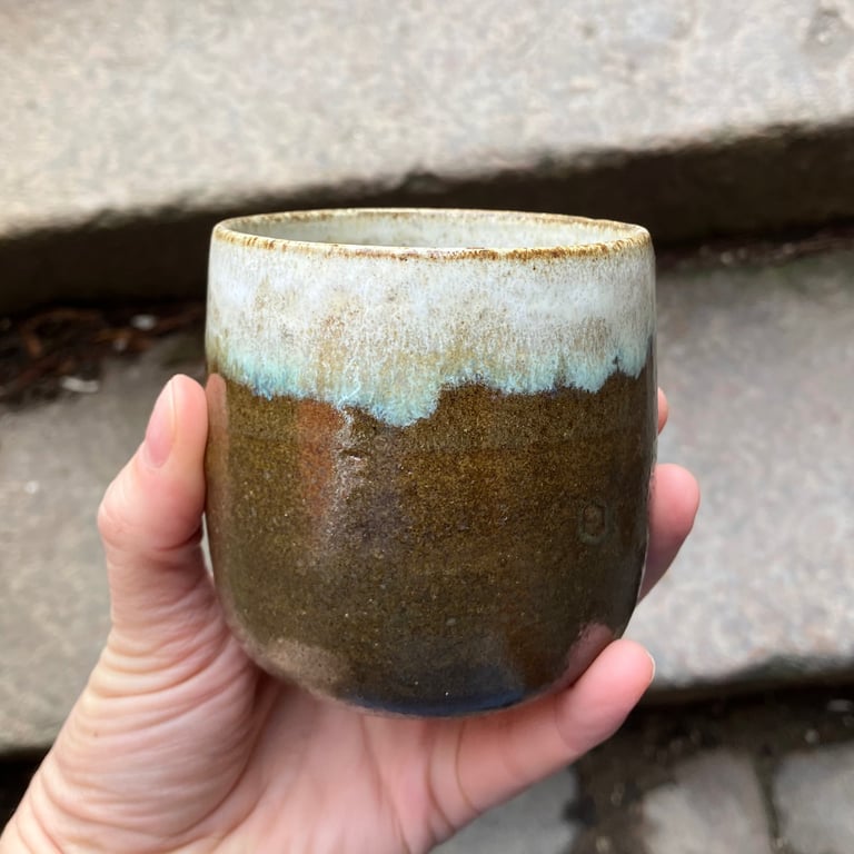 Hånddrejet kop billede 7