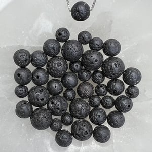 Lavasten- vedhæng – produktbillede
