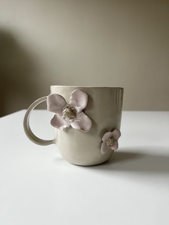 Lyserød blomsterkop No.2