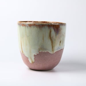 Krus - Rosa og lys m. pletter – produktbillede