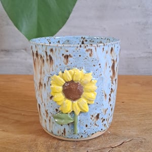 Solsikke koppen kan indeholde 350 ml. – produktbillede