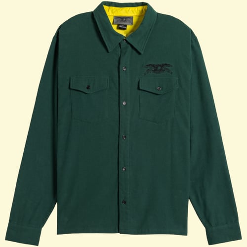 Antihero Skateboards, Basic Eagle, Flannel Shirt, Str. S (3)