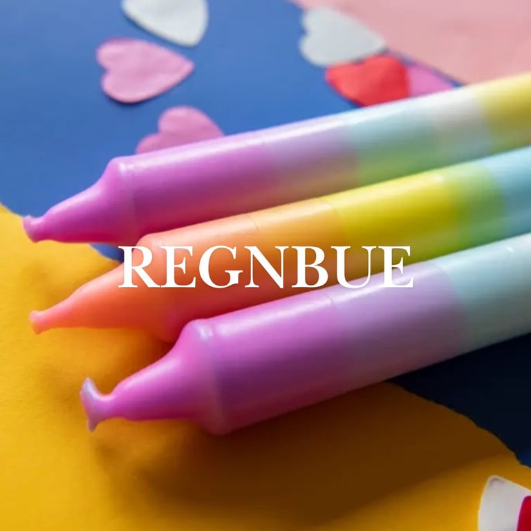 Regnbue Lys 1 stk billede 2