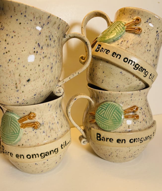 Krus med tekst - Bare en omgang til billede 2