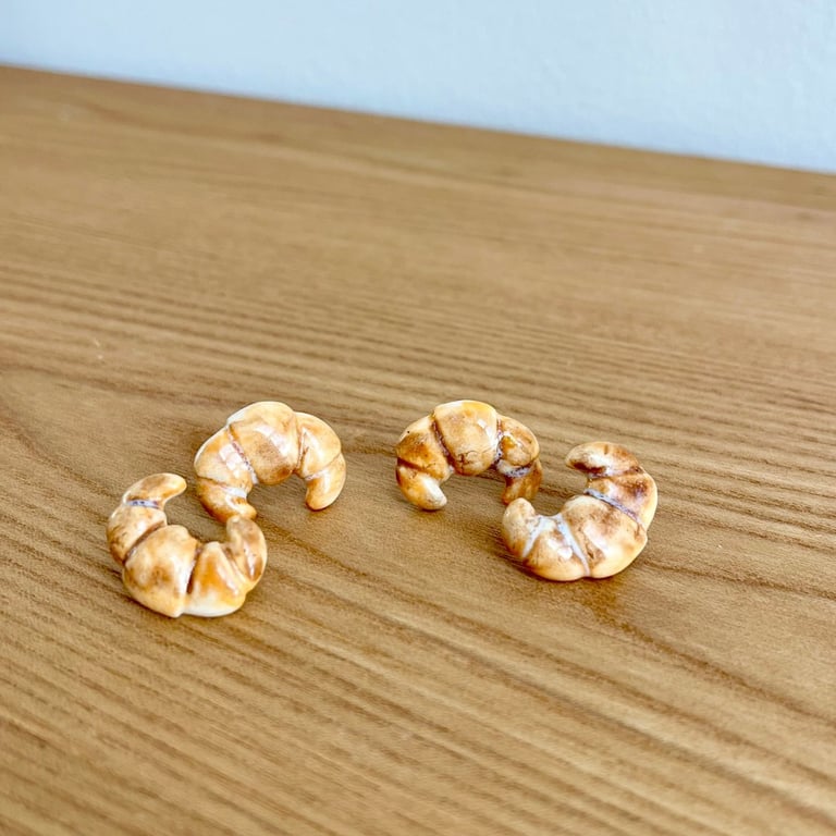 Crossaint Øreringe billede 5