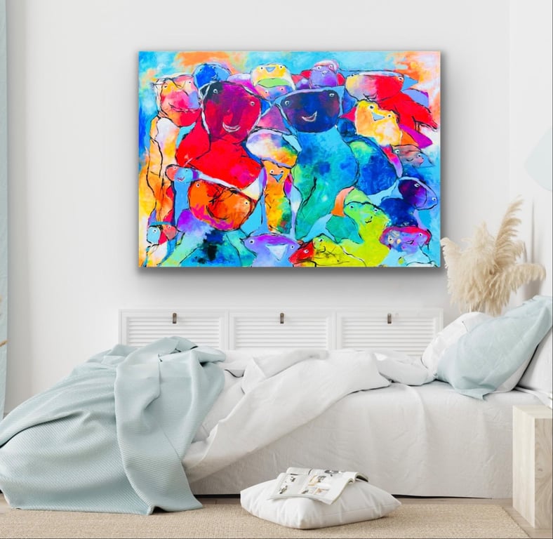 120cm x 100cm billede 3