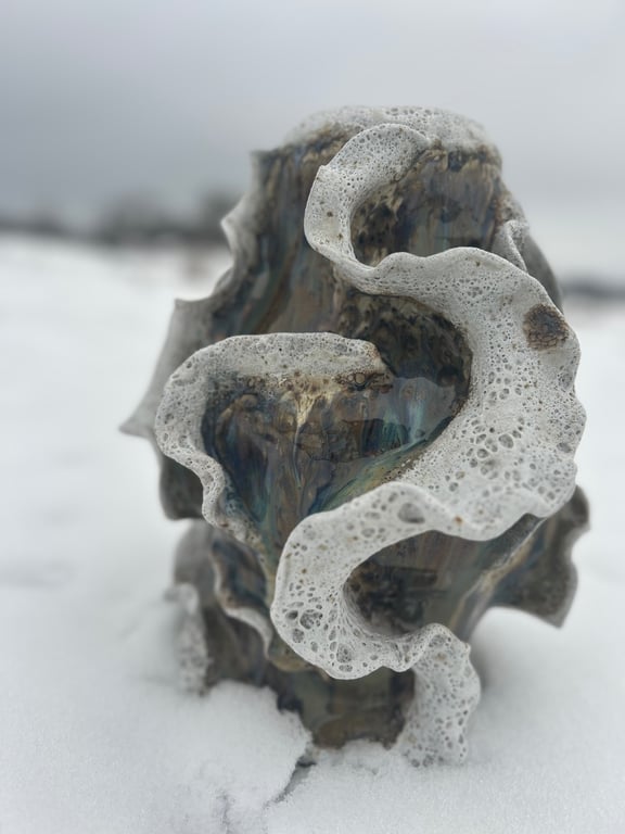 Koralrev stor vase  billede 2