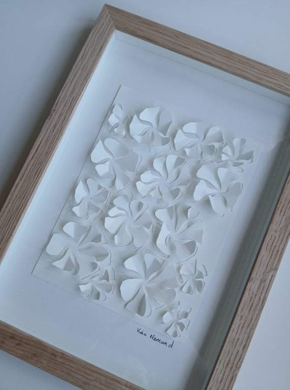 A4, relief, hvid, indrammet (2)