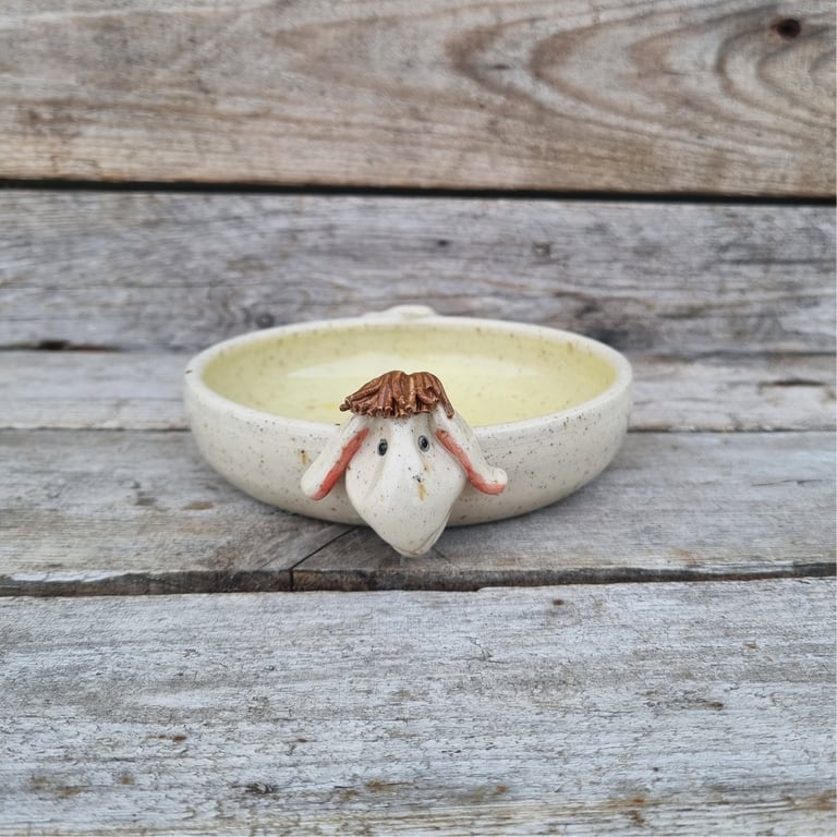 Karseskål "fårnemt" lys gul billede 2