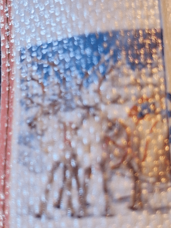 Et pænt vinter billede med nogle rensdyr den er 30 ×40
