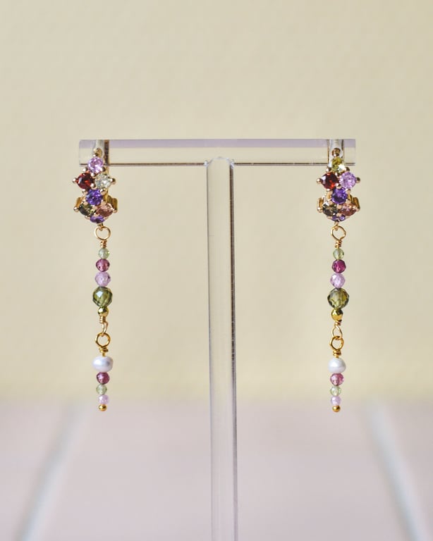 Nora - Grøn/Rosa billede 4