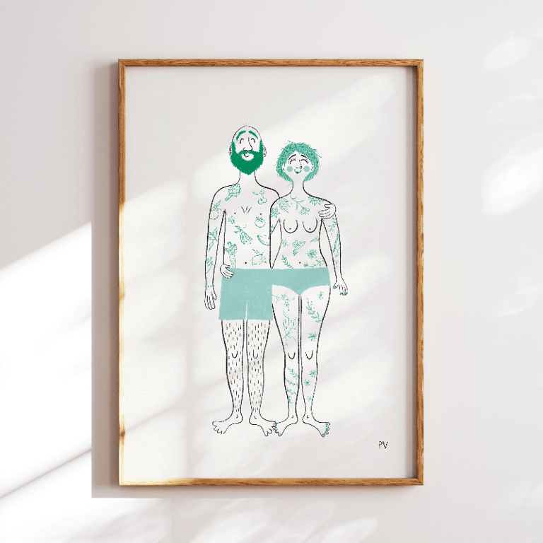 Veganerglad – plakat billede 3