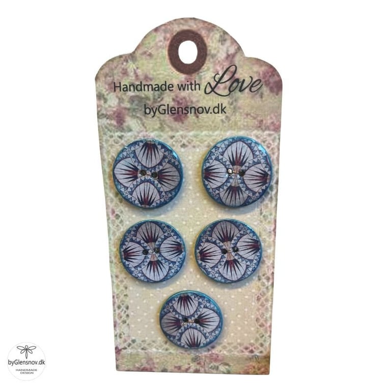 Knapper, 32 mm m/huller