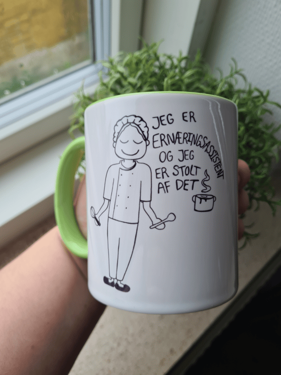 Krus: Jeg er ernæringsassistent og jeg er stolt af det Grøn