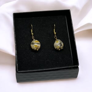 Gule Øreringe – produktbillede