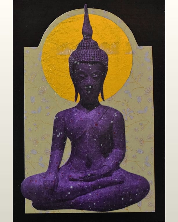 Purple Buddha