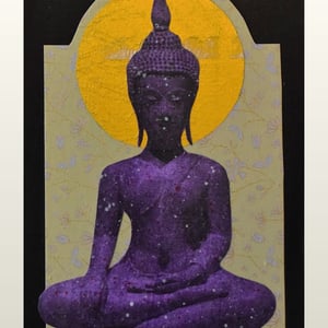 Purple Buddha – produktbillede