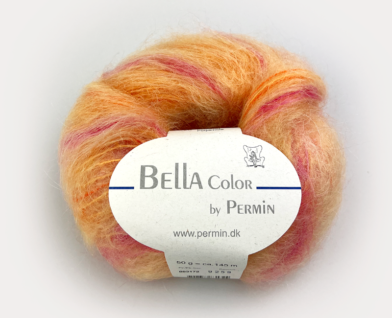 Kit: Kjole m rundt bærestykke i Bella Color by Permin (6)