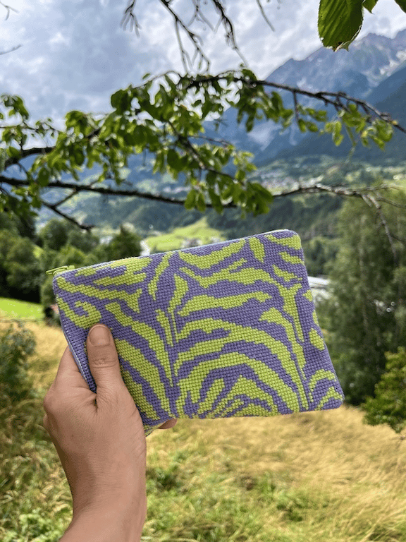 My Little Zebra clutch 2022-7 Str. 13 x 19 cm.