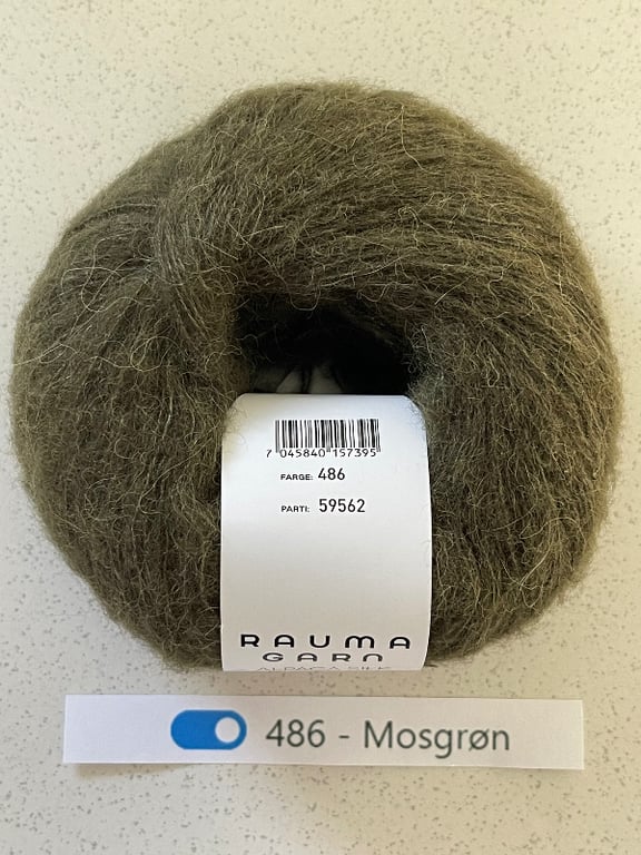 Garn: Alpaca Silk garn ngl. á 25 g (8)