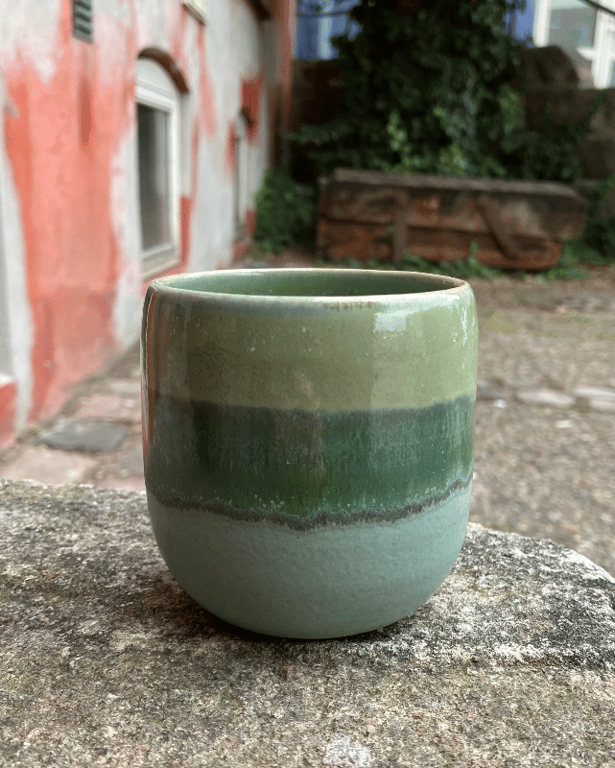 Hånddrejet kop  billede 4