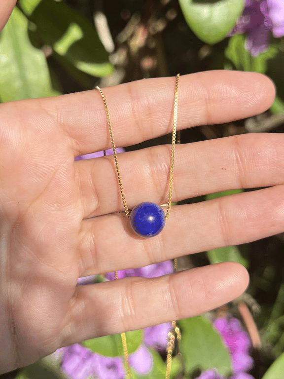 Lapis lazuli- vedhæng billede 4