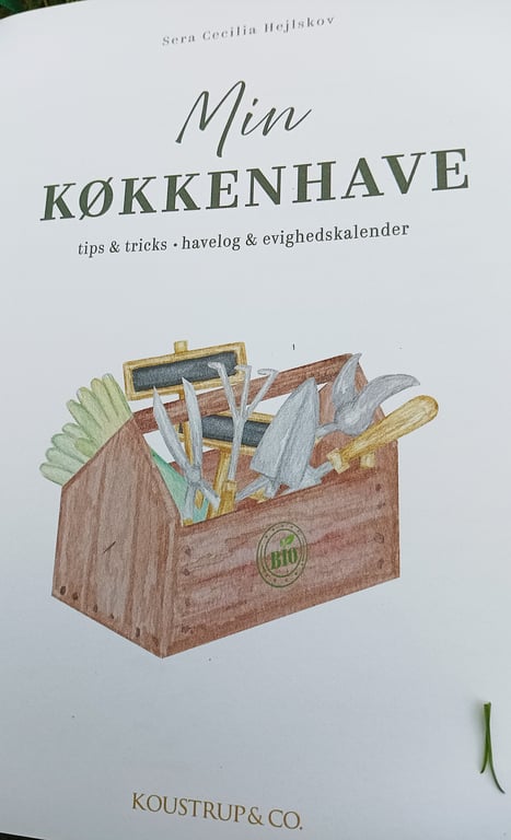 Køkkenhave  rigtig bog  Tips &amp; Tricks   Havelog og evighedskalender billede 2