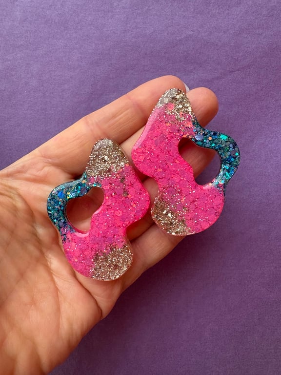 Funky Debbie i pink/guld/turkis