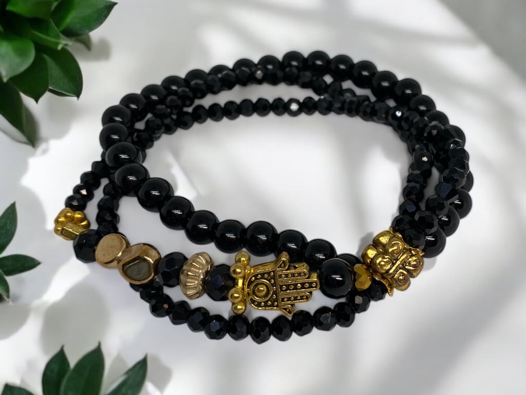 Sort Armbånd