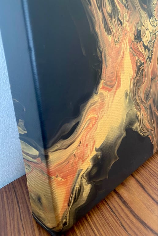 Golden lava billede 3