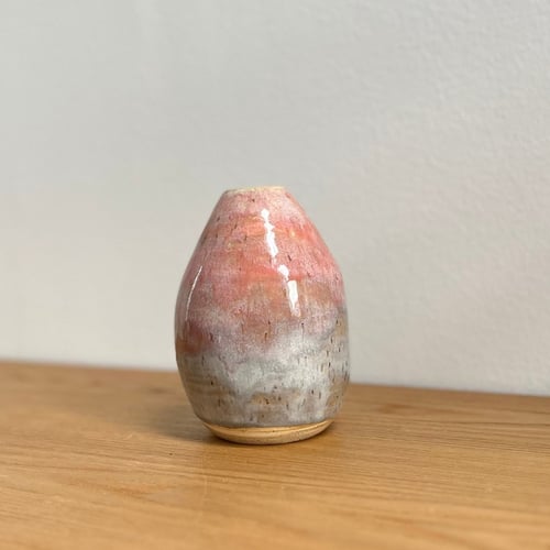 Vase i rosa og grå nuancer (5)