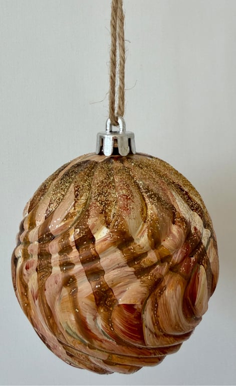 Kunst julekugle 87