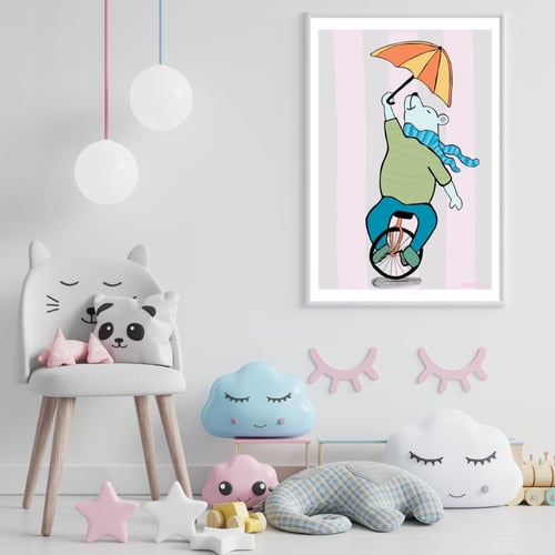Plakat: Cirkus Cykel Bjørn  (2)
