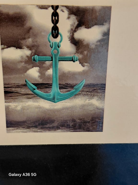 Her er der et anker 30×40