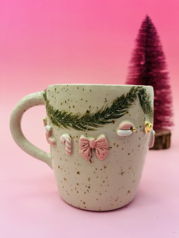 Girly Christmas julekop 