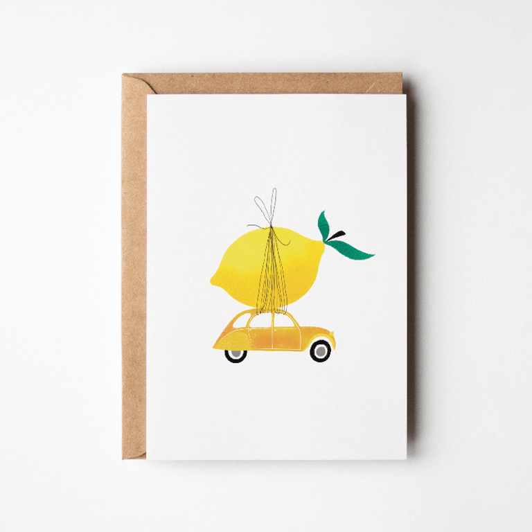 Citröen med citron – kort