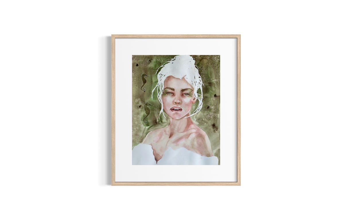 Dybtvandsdykkeren – 41 cm x 31 cm