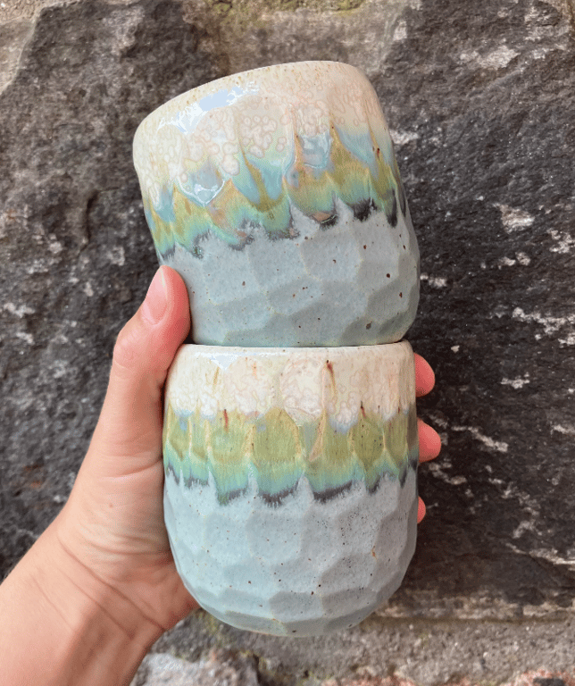 Facetskåret unika kop billede 4