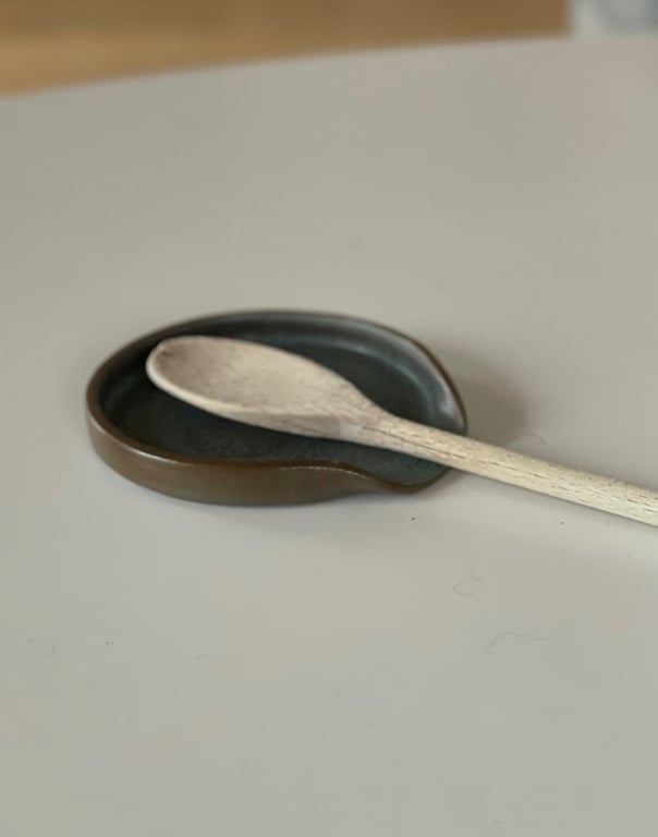 Spoonrest, matgrøn billede 3