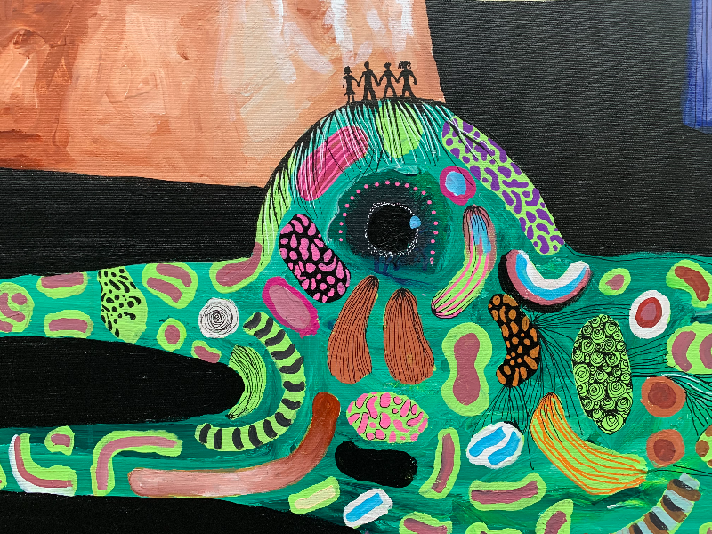 Og til sidst havde dyrene spist alle mennesker i hele verden billede 2