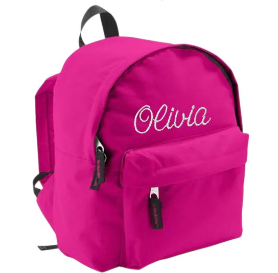 Rygsæk med navn til de mindste