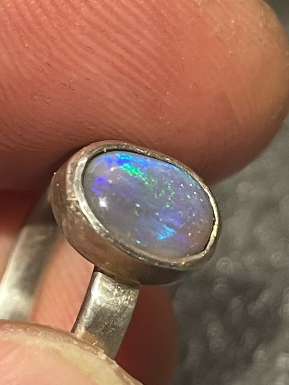 Blå/turkis/grøn/orange/gul kosmos