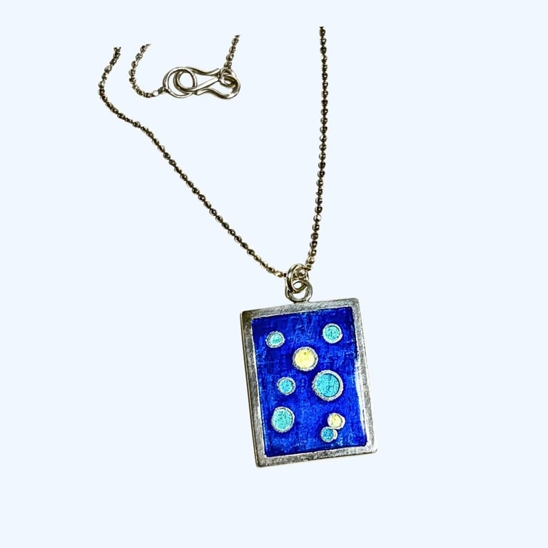 Dots in Blue
