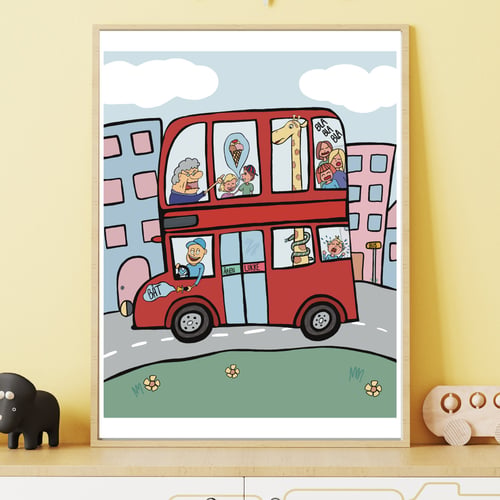 Plakat: Bussen (2)