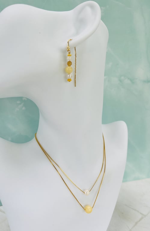 Øreringe “Be happy” billede 3