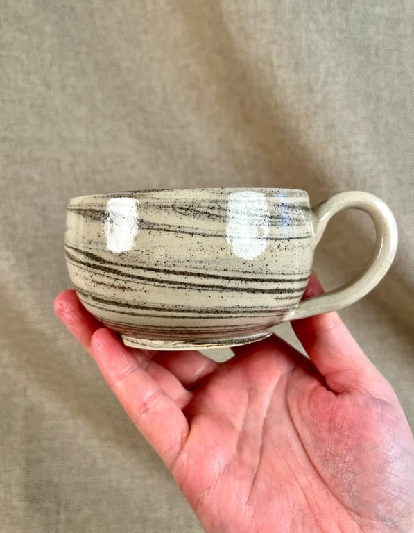 Marmor kopper m. hank (lille)