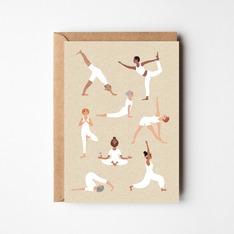 Yogahold – kort