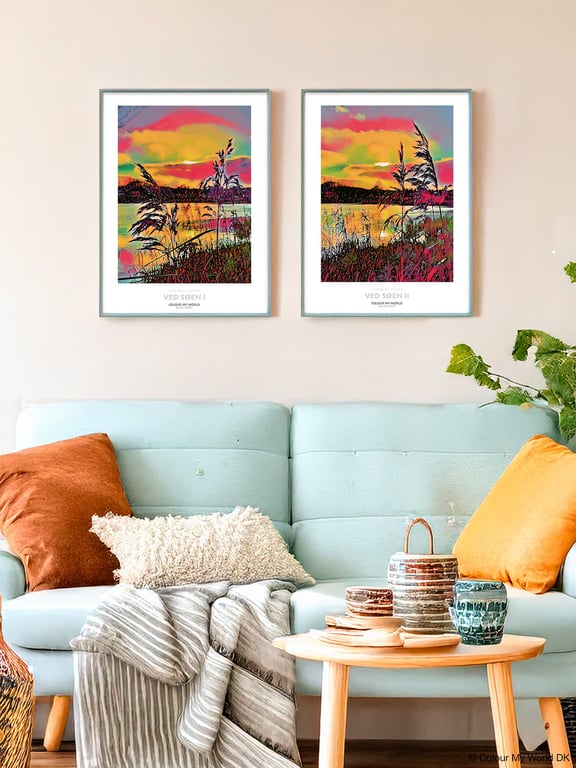 Ved søen I - Vandkraftsøen - A3 billede 3