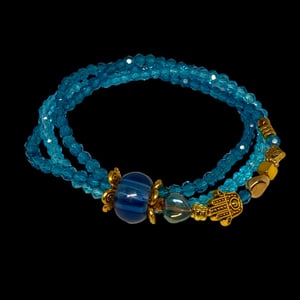 Blåt Armbånd – produktbillede