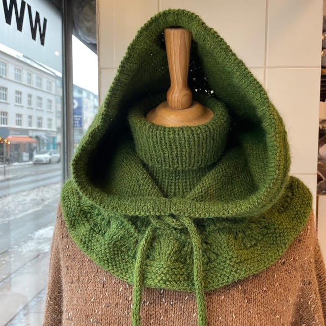 Digital opskrift: Storebælt - Hooded Cowl (halsedisse med hætte) billede 9